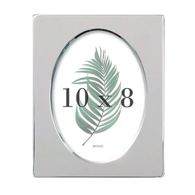 Image of Inov8 Framing Tarnish Resistant Silver Plated Picture Frame Oval Design for 10x8 Inch(25x20cm) Photo