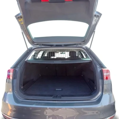 Image of Travall Guard Compatible with Volkswagen Passat Estate B8 2014 Onwards Alltrack 2015 on TDG1474 Vehicle Specific Dog Luggage Barrier Load Separator