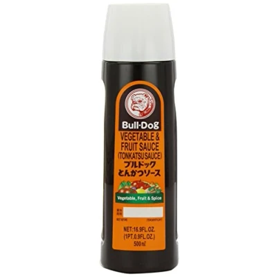 Image of Bull Dog Vegetable &amp; Fruit Tonkatsu Sauce 16.9 Fl. Oz. Fl Oz (Pack of 2)
