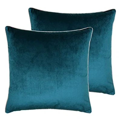 Image of Paoletti Meridian Polyester Filled Cushions Twin Pack