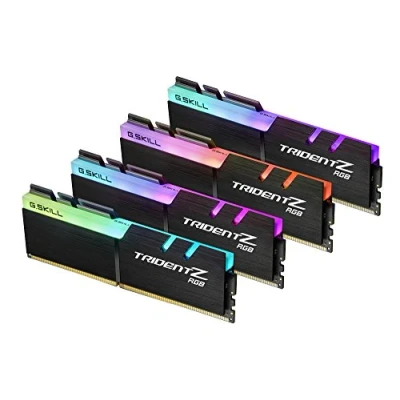 Image of G. Skill Trident Z F4 3200C16Q 32GTZR Memory Module 32 GB (4 x 8 Module, DDR4, 3200 MHz, Black)