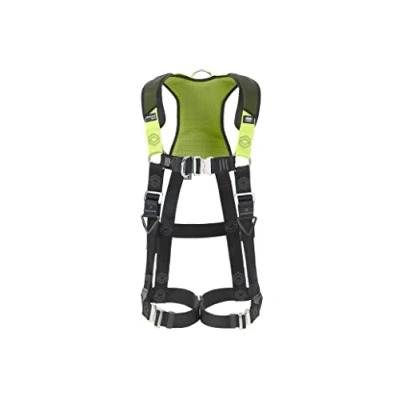Image of Honeywell Miller H500 Harness Industry Comfort 1036081, Back &amp; Front D Rings, Auto Quick Release Leg Chest Buckles, Lightweight, Breathable, Suitable for Construction, Size 1, IC6 Model