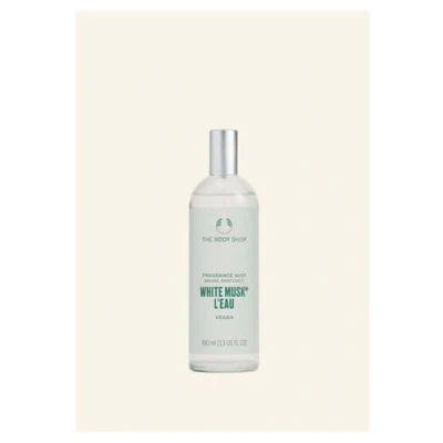 Image of TheBodyShop White Musk L’Eau Fragrance Mist 100 ml VEGAN, Green