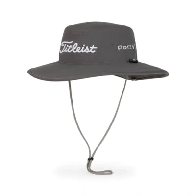 Image of Titleist Tour Aussie Golf Hat Charcoal/White