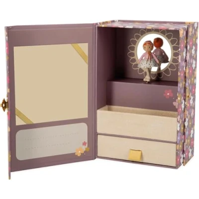 Image of Kaloo Tendresse My Valentine Music Box Swan Lake Melody Children&#039;s Customisable &amp; Includes Dancer Musical Awakening 3 Years +, K200007