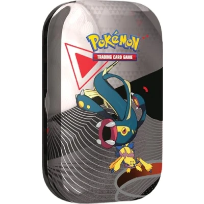 Image of Pokémon TCG: Unova Mini Tin Eelektross &amp; Galvantula (2 Booster Packs 1 Sticker Card)