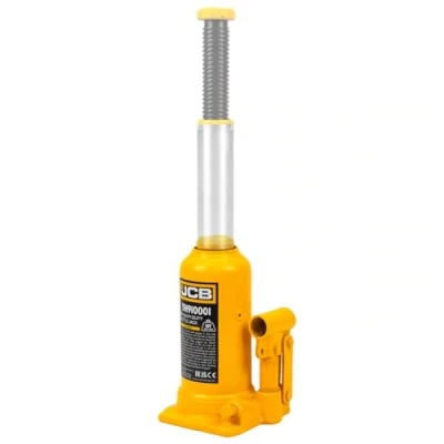 Image of JCB 10 Tonne Heavy Duty Automotive Hydraulic Bottle Jack, 488mm Maximum Lift