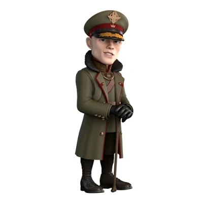 Image of MINIX Admiral Noble Rebel Moon MN16099 12 cm Collectible Figure Exhibition Gift Idea for Children and Adults, Movie TV Fans, Multi Colour