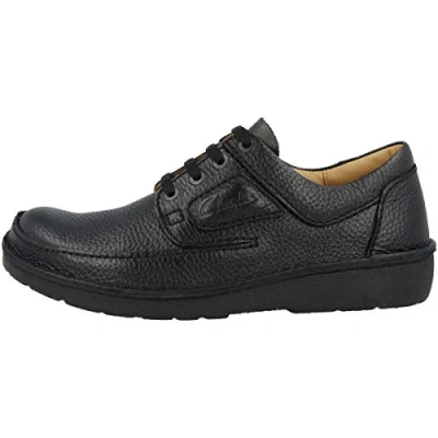 Image of Clarks Men&#039;s Nature Ii Oxford Flat, Black, 8 UK (42 EU)