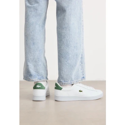 Image of Lacoste Carnaby SET Trainers, Men&#039;s, Size: 8.5, Blanc/vert foncé Leather