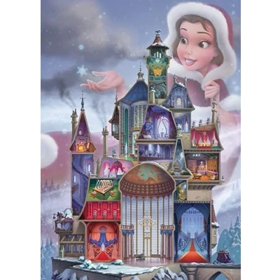 Image of Ravensburger Disney Castles Belle 1000 Piece Jigsaw Puzzles for Adults and Kids Age 12 Years Up Beauty &amp; The Beast