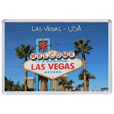 Image of Las Vegas Nevada USA 96 x 67mm Jumbo Fridge Magnet