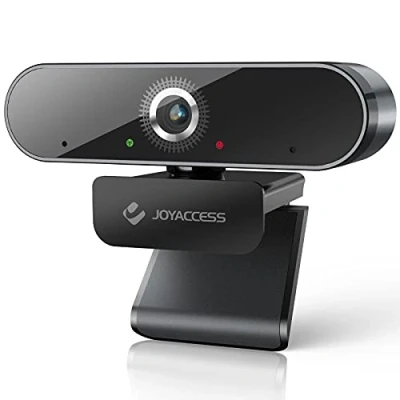 Image of JOYACCESS Webcam with Microphone for PC, 1080P Full HD Webcam, Plug and Play USB Web Camera Conference/Studying/Zoom/Skype/YouTube/Google Meet/Cisco WebEx, Compatible Windows MacOS