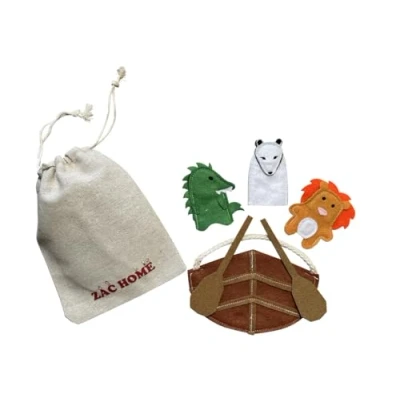 Image of Row Your Boat Nursery Rhyme Finger Puppet