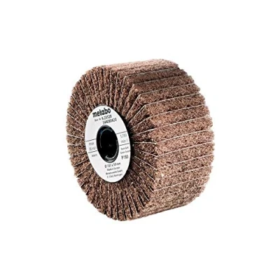 Image of Metabo 623483000 P60 Flap/Fleece Combi Wheel, Green, 105 x 100 mm