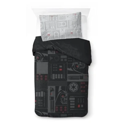 Image of Jay Franco Star Wars Darth Vader 100% Cotton Single Duvet Cover Set Includes 50 x 70cm Pillowcase