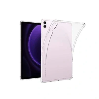 Image of QJONSIU Clear Case Compatible with Samsung Galaxy Tab S10+, [Airbag Protection] Ultra thin HD Clear, Soft TPU Shockproof Protective Transparent