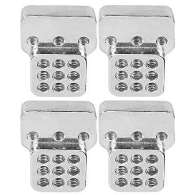 Image of RC Shock Absorbers Mount, Aluminum Alloy Toy Stand Compatible with WPL C14/C24/MN D90 Upgrade Part(White)