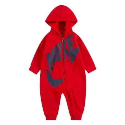 Image of Nike Sportswear ALL DAY PLAY Coverall Jumpsuit for kids, Size: 6m, University red