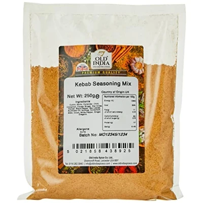 Image of Old India Kebab Seasoning Mix 250g