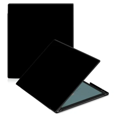 Image of Case for Boox Note Air 4C 2024 E Ink Tablet ePaper Cover Air4 C Smart Slim Hard Back Shell 4 PU Leather with Pen Holder and Auto Sleep/Wake (Black, 25*19)