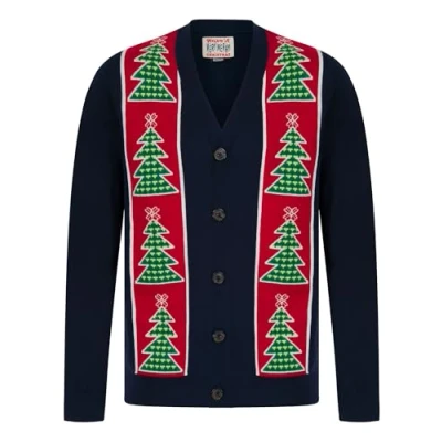Image of Tokyo Laundry Merry Christmas Men&#039;s Novelty Knitted Xmas Cardigan