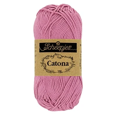 Image of Scheepjes Catona 398 Colonial Rose Yarn 1x10g