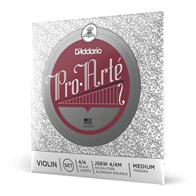 Image of D&#039;Addario Pro Arte Wound E 4/4 Scale Medium Tension Violin String Set