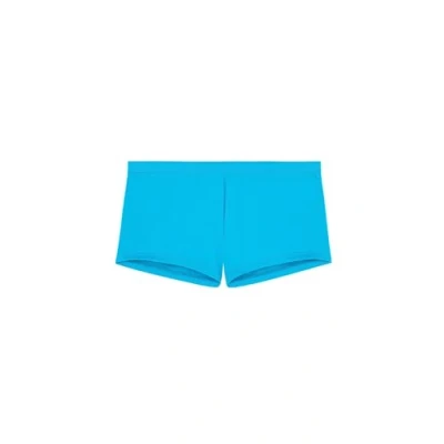 Image of HOM Men&#039;s Boxer de bain SEA Life Swim Trunks, Turquoise, S