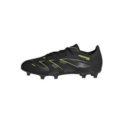 Image of adidas Predator League Firm Multi Ground Football Boots Kids, Core Black/Carbon/Lucid Lemon, 4 UK Child