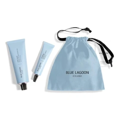 Image of Blue Lagoon Hand Cream + Lip Balm Care Set Sustainable, Bioactive Luxury Skincare