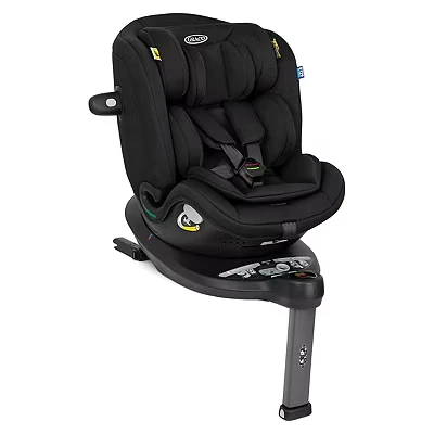 Image of Graco Turn2Me Grow i Size R129 Car Seat Midnight