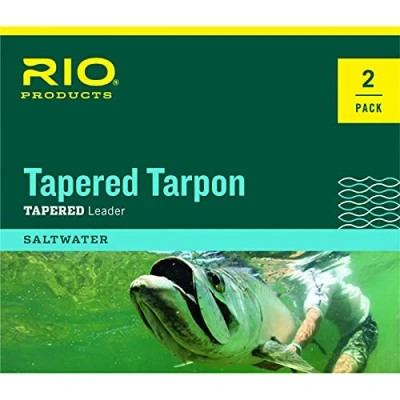 Image of RIO Tapered Tarpon Fc Shock Leader 12Ft 2Pk 20/40 Lb