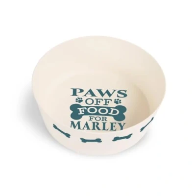 Image of Personalised Dog Bowl (Marley)