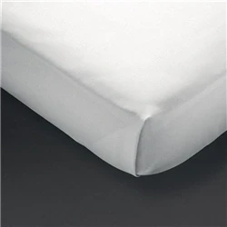 Image of Mitre Essentials Pyramid Flat Sheet White King Size