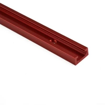 Image of Aluminium Alloy 300 600mm T Track Slot Miter Jig Tools Convenient and Useful Easy to Use Guide Rail Chute for Table Saw Router Woodworking Tool(600mm)