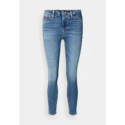Image of Tommy Jeans NORA Skinny Fit, Women&#039;s, Size: 24x34, Denim medium