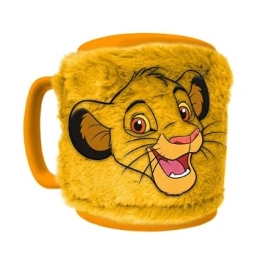 Image of Pyramid International FZMG2400992 THE Lion King (Simba Smiling FACE) Fuzzy Mug, Multicolor, One Size