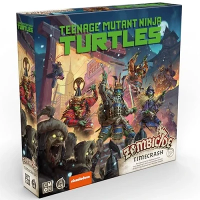 Image of CMON Zombicide White Death Expansion: Time Crash Teenage Mutant Ninja Turtles Board Game Expansion Ages 14+ 1 6 Players 30 180+ Minutes Playing