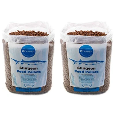 Image of Sturgeon 6mm FISHMEAL GROWER high oil fish feed pond pellets 10kg