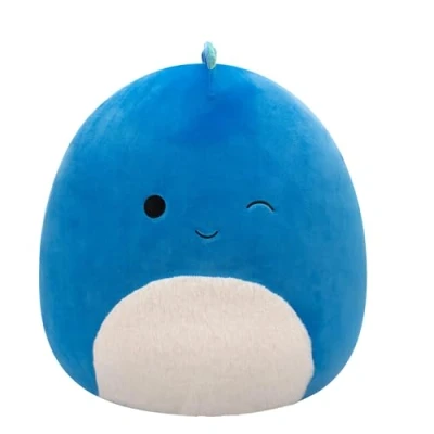 Image of Squishmallows Original 16 Inch Brody the Winking Dark Blue Dino