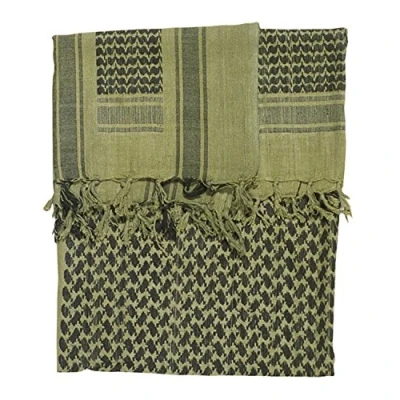Image of Mens Protective SAS Army Military Desert Tactical Neck Head Wrap Combat Sun Hat Scarf Shemagh Green, White, Blue, Black, Red, Sand (Combat Green/Black)