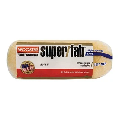 Image of Wooster Super/Fab 9&quot; Paint Roller Sleeve 1.25&quot; Nap