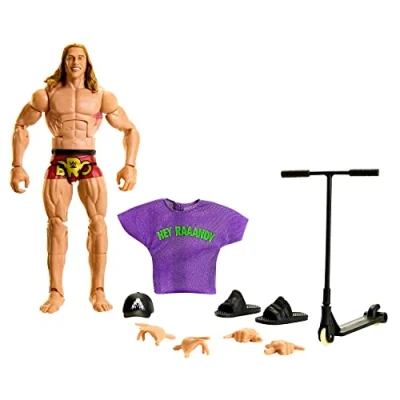 Image of WWE Action Figures Elite Riddle Figure with Accessories Collectible Gifts, HKN74