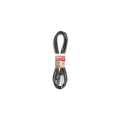 Image of chord Classic Microphone Leads XLR Female 6.3mm Mono Jack Plug