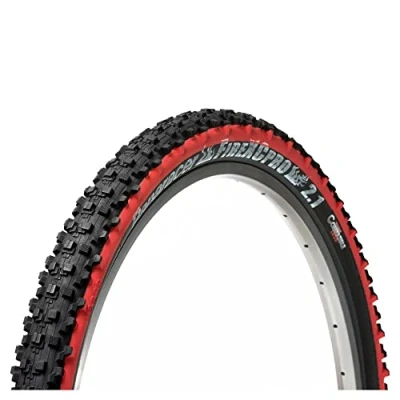Image of Panaracer Adult Fire XC Wired MTB Tyre Black/Red, 26 x 2.1 Inch