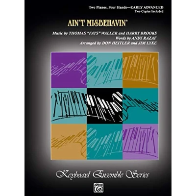Image of Ain&#039;t Misbehavin&#039; (Keyboard Ensemble Series)