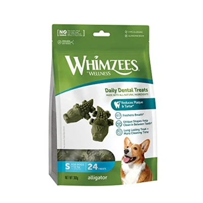 Image of Whimzees Alligator Small 24pk (Pack of 6)