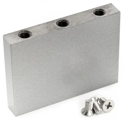 Image of Musiclily Ultra 37mm Full Solid Steel Block for Electric Guitar Floyd Rose Locking Tremolo Bridge