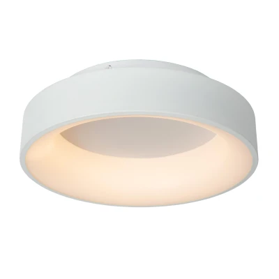 Image of Mirage Modern Flush ceiling light Ø 38cm LED Dim. 1x22W 2700K White